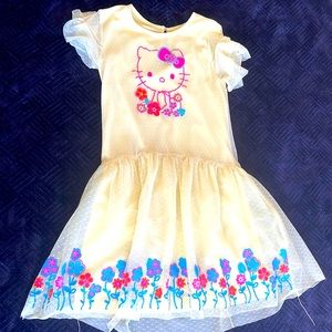 Hello kitty size 6x dress